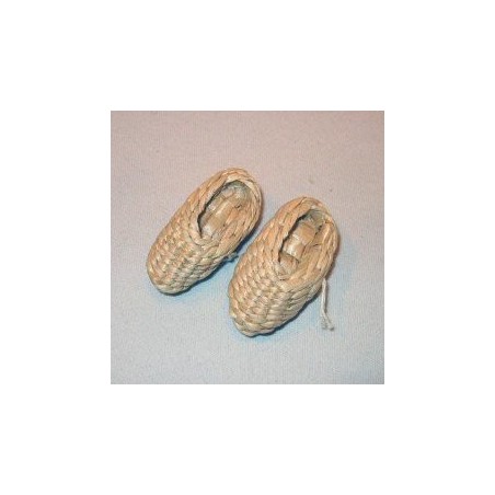 Stro-pantoffels klein ( 1 paar)
