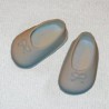 1 paar Schoenen voor 17 cm pop wit