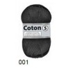 Coton 5 - 001 Zwart