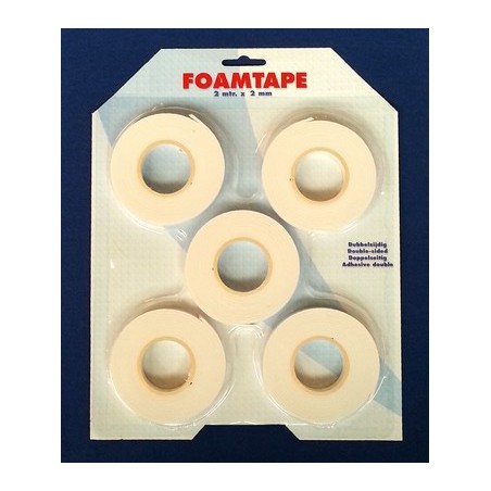 5 Rollen Foam tape 