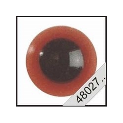 Kunststof ogen 6 mm Rood