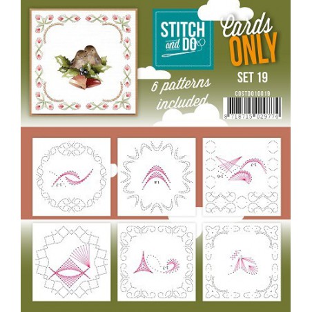 Stitch and Do - Cards only - Set 19