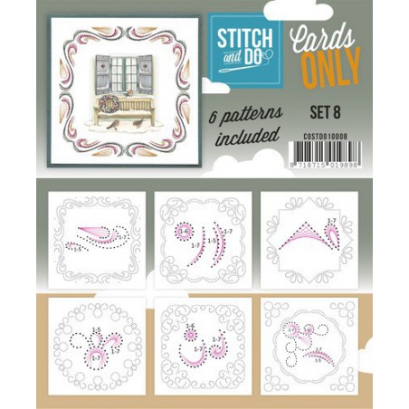 Stitch and Do - Cards only - Set 08