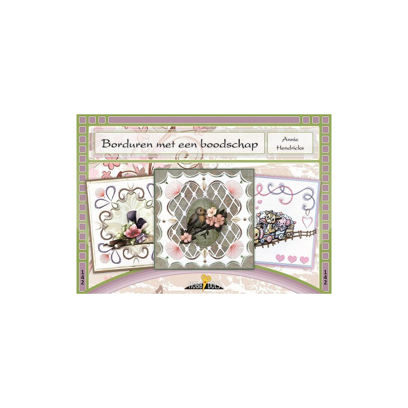 Hobbydols 142 - Borduren met een boodschap