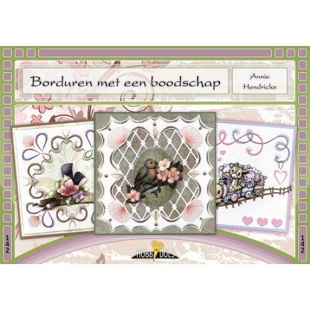 Hobbydols 142 - Borduren met een boodschap