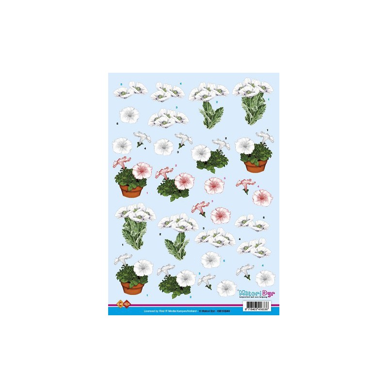 3D Knipvel - Matori - Bloemen 2