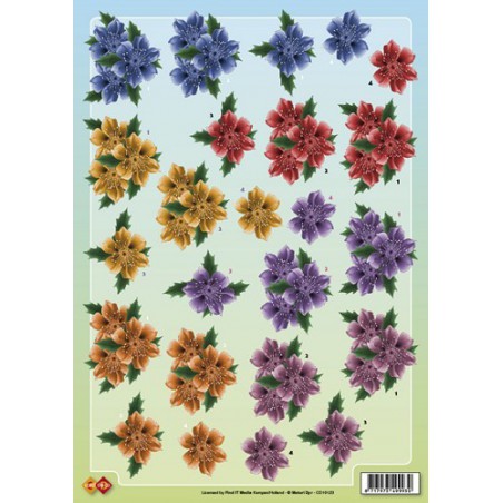 3D Knipvel - Matori - Bloemen 4