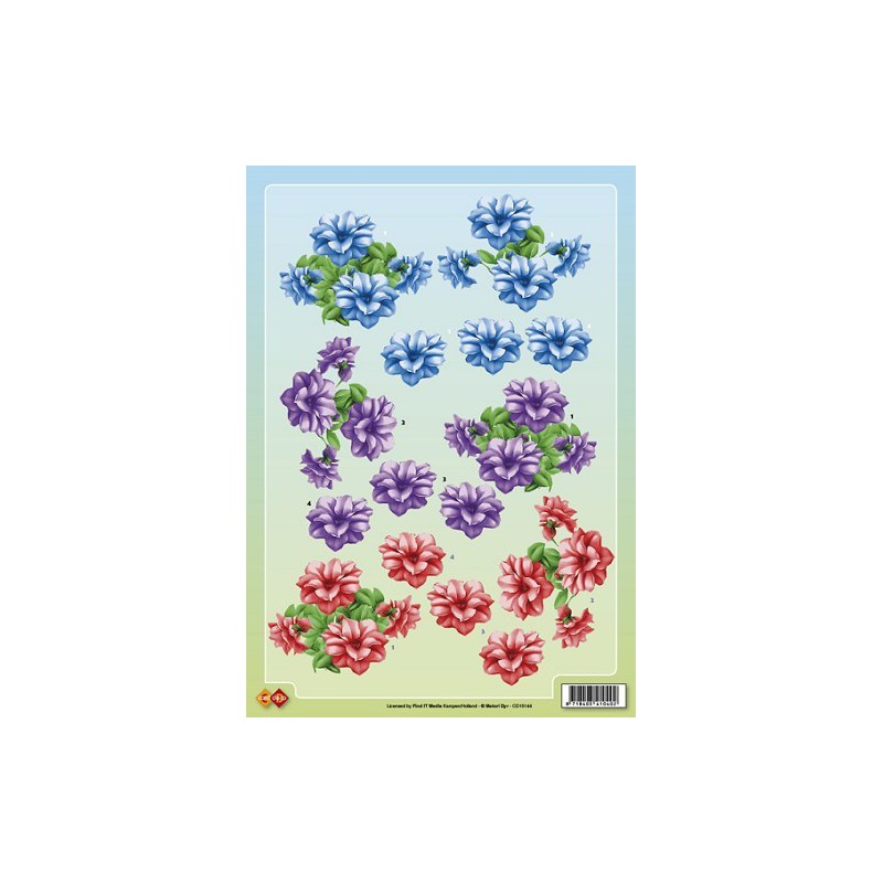 3D Knipvel - Matori - Bloemen 6
