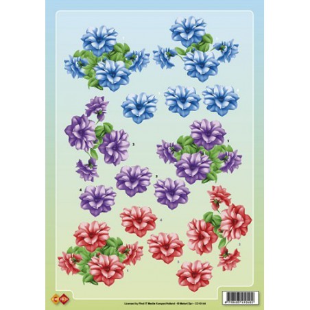 3D Knipvel - Matori - Bloemen 6