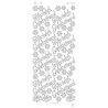 Stickerset Hartelijk Gefeliciteerd Platinum - Zilver
