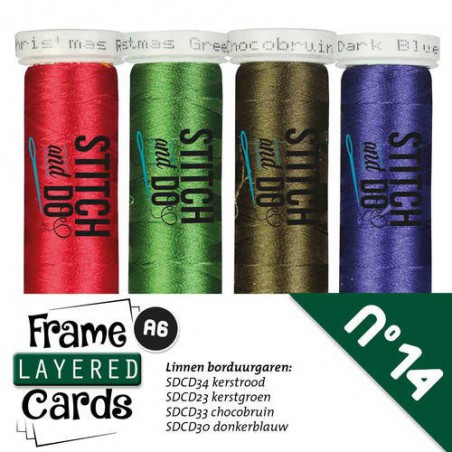 Garenset voor framed cards 14 4k