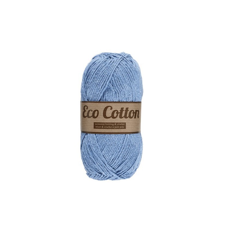 Eco Cotton - 011 Licht Blauw