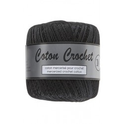 Coton Crochet No. 10 - 001 Zwart