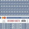Card Deco - Designer Sheets -  Christmas Edition - ultramarijn