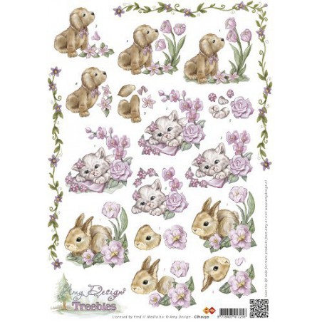 3D Knipvel - Amy Design - Dieren