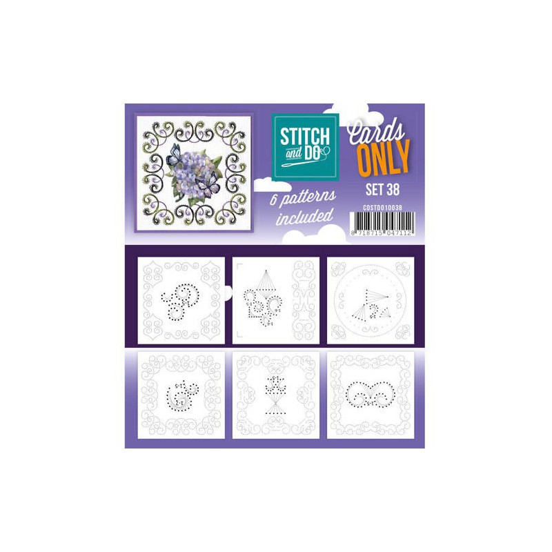 Stitch and Do - Cards only - set 38