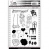 Clear Stamps - Yvonne Creations- Pretty Pierrot 2