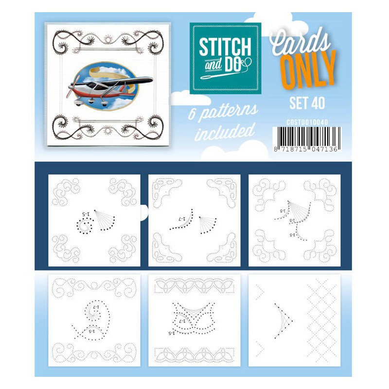 Stitch and Do - Cards only - Set 40