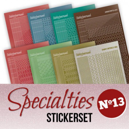 Speciallies 13 Stickerset