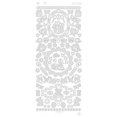 Various ornaments Platinum - Goud