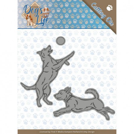 Dies - Amy Design - Dogs - Playing Dogs