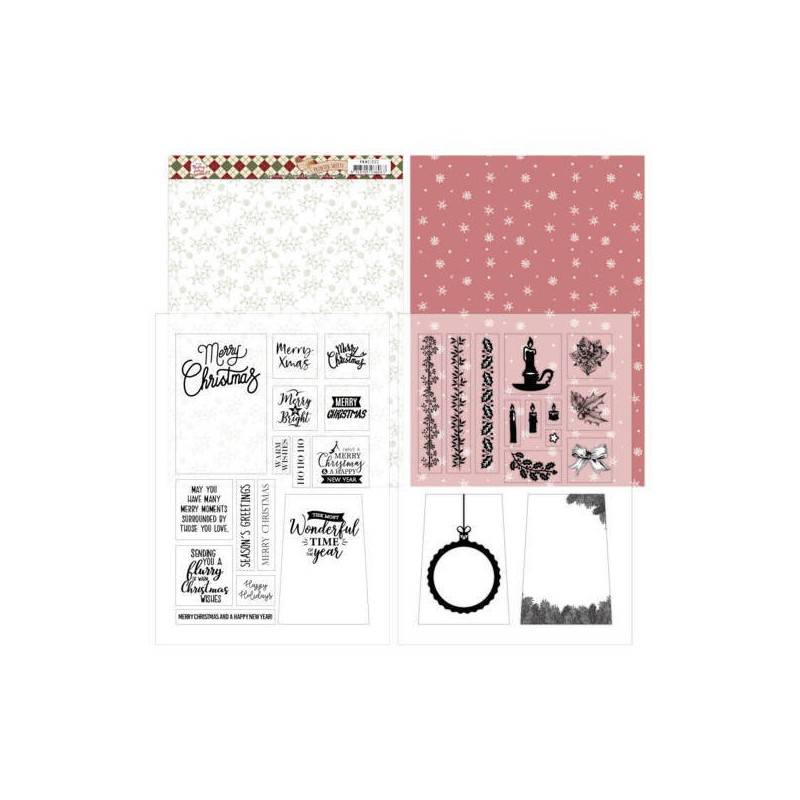 Mica Sheets - Precious Marieke - Warm Christmas Feelings