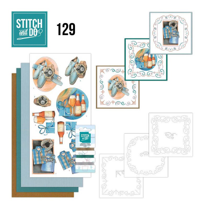Stitch and Do 129 - Jeanine's Art - Gifts for Men
