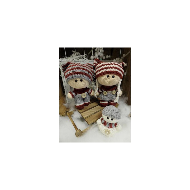 Haakpakket Funny Snowy set