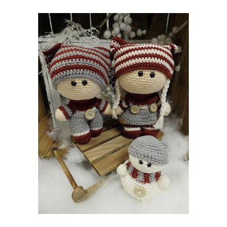 Haakpakket Funny Snowy set