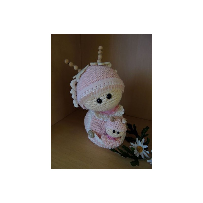 Haakpakket Funny Snail Shelly met baby