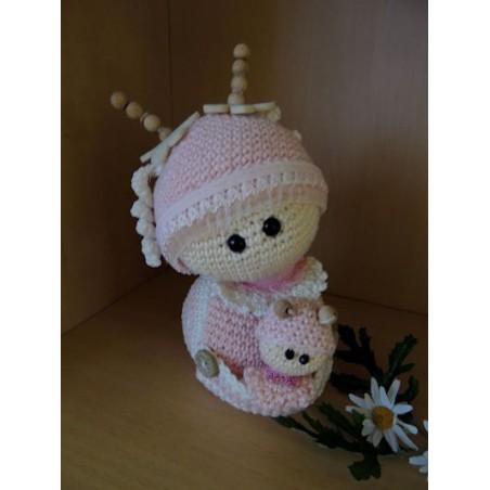 Haakpakket Funny Snail Shelly met baby