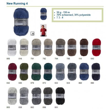 New Running 4 Uni kleuren