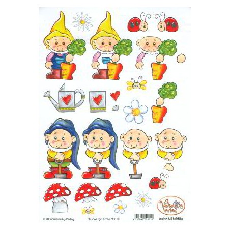 3D knipvellen assortiment