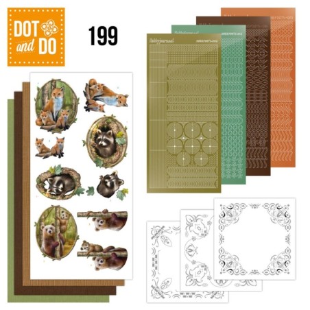 Dot and Do 199 - Forest Animals by Amy Design