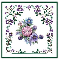 Dot and Do 239 - Yvonne Creations - Very Purple