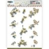 3D Push Out Sheet - Precious Marieke - Birds and Berries - Blackberries