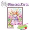 Dotty Designs Diamond Cards - Rabbit in dress