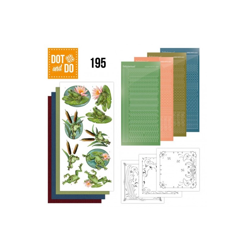 Dot and Do 195 - Friendly Frogs by Amy Design