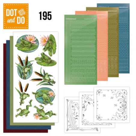 Dot and Do 195 - Friendly Frogs by Amy Design