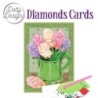 Dotty Designs Diamond Cards - Hyacinths in watering can