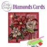 Dotty Designs Diamond Cards - Poinsettia Square