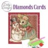 Dotty Designs Diamond Cards - Mouse and Snowman
