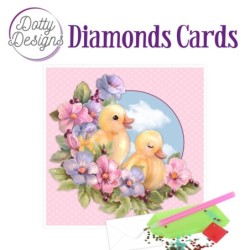 Dotty Designs Diamond Cards - Ducklings