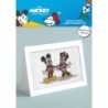Disney Cross Stitch Card Making Kit Mickey & Minnie Mousse