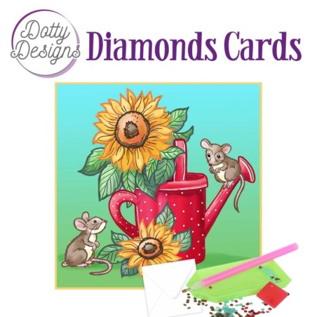 Dotty Designs Diamond Cards - Sunflowers