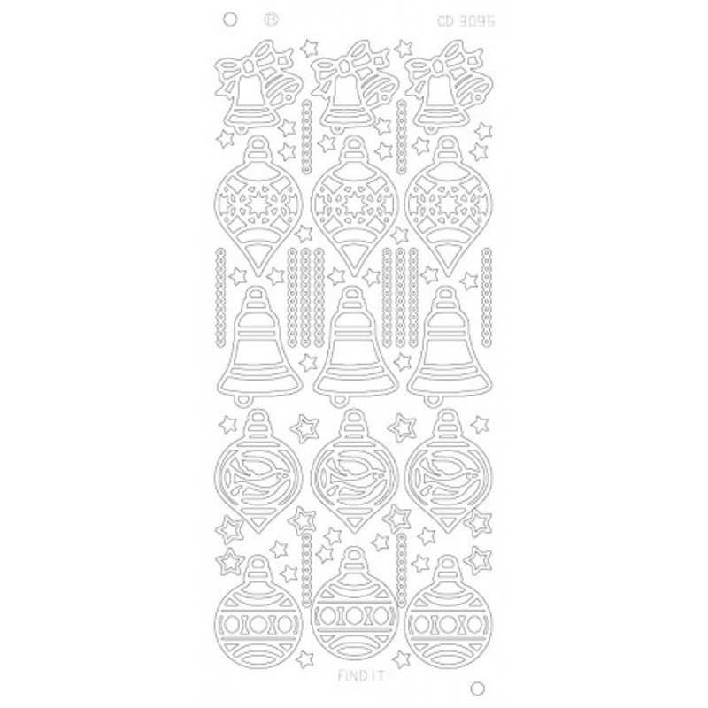 X-mas bells Platinum - Zilver