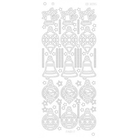 X-mas bells Platinum - Zilver