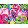 Diamond Art Kit - Twin Flamingos