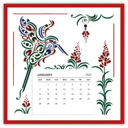 Dot and Do Special Calander set 5 - Graphic Birds