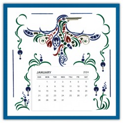 Dot and Do Special Calander set 5 - Graphic Birds